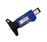 CACHOR Digital Tire Tread Depth Gauge,0-25.4mm Digital Tyre Depth Gauge with LCD Display and Batteries for Cars Trucks Vans SUV (Blue)