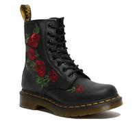 Cachorro 1 Pair Casual Ethnic Style Embroidered Boots, Outdoor Retro Leather Boots For Daily Wear, Renaissance Cosplay Costumes Accessory For Men And Women,Black Red,42