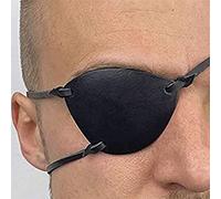 Cachorro Leather Single Eye Patch Cover For Adults, Medieval Steampunk Adjustable Blindfold, Renaissance One Eye Pirate Cosplay Costume Masquerade Props,Right Eye