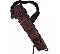 Cachorro Medieval Retro Belt Sword Holder Scabbard, Larp Weapon Cover Sheath Cosplay Costume Halloween Viking Knight Accessories Props For Adult, Party Stage Props,Brown