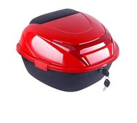 Cachpib 32L Motorbike Top Box for Motorcycle Trunk with Lock for Storage Helmet, Waterproof Luggage Case Tour Tail Case Top Box for Motorcycle Scooter Moped