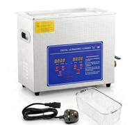 Cachpib 3L Ultrasonic Cleaner with Digital Timer Lab Cleaning Machine | Stainless Steel Ultrasonic Jewelry Cleaner or Jewelry, Watches, Eyeglasses, Lab Tools & Precision Parts