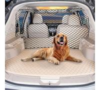 Cachpib Car Dog Net Barrier, Dog Pet Car Safety Net Guard, Adjustable Car Dog Mesh Guard for Car Boot Universal Pet Driving Divider Nets for Safety Traveling - 47X27 inch /120cmX70cm