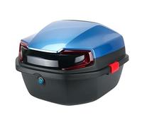 Cachpib Motorbike Top Box for Motorcycle Trunk with Lock for Storage Helmet, Luggage Case Tour Tail Case Top Box for Motorcycle Scooter Moped