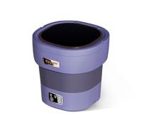 Cachpib Portable Washing Machine 12l Mini Washer with Spin Basket Foldable Camping Washer for Underwear, Baby Clothes, Socks, Suitable for Apartments, Dorm, RV, Travel