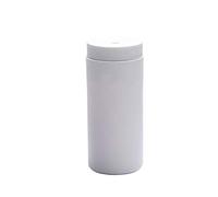 Cachpib Refillable Dish Washing Liquid Dispenser, 240ML Silicone Divided Bottle, Easy Squeeze Hand Soap Bottle Soap Dispenser for Lotion Shampoo Conditioner Dispensing Bottle - White