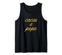 Cacio e Pepe Pasta Spaghetti Italian Foodie Gift Funny Pasta Tank Top