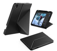 CACOE 4 Angles Case for iPad (A16) 11th/10th Generation with Pencil Holder 2025/2022 11/10.9 inch, Auto Sleep/Wake Function Cover for iPad 11/10 Gen, Black
