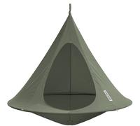 Cacoon 2-Seater Aluminium Double Hanging Hammock - Khaki