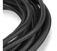 Cacovedo Dog Cat Cord Protector - 30 ft Chew Proof Cord Protector Electric Wires Covers Protect Wires from Chewing Through Safe Around Rabbits, Cats and Other Pets- Outside Diameter 15.8mm