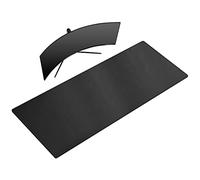 Cacoy 1500x700 mm Large Leather Desk Mat, XXXL Extended Mousepad for Full Desk, Waterproof Computer Desk Pad Blotter, Gaming Keyboard Mouse Mat for Office and Home, Black