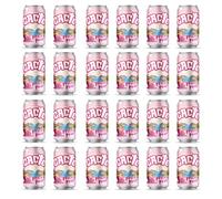 Cacto Sparkling Prickly Pear Soda Water |Gluten Free, Vegan and Low Sugar | Electrolyte Rich Sparkling Water Refreshment (0.0% ABV) | Made with Real Prickly Pear (Pack of 24)