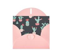 Cactus 1 Greetings Single Cards With Envelopes,Greeting Cards Thinking Of You, Encouragement Cards