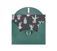 Cactus 1 Greetings Single Cards With Envelopes,Greeting Cards Thinking Of You, Encouragement Cards