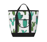Cactus Cacti Cactus Design,Lunch Bags Large Capacity Insulated Tote Bag For Women Men Work Picnic Travel