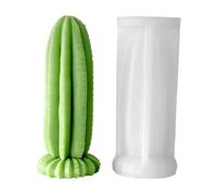 Cactus Candle Mould - Reusable Soap Mould for Cacti Made of Silicone - Wax Moulds for Making Candles, for Adults, Lovers, Family, Friends, Women and Craft Projects