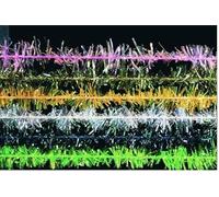 Cactus Chenille for Fly Tying, Fritz Material for fishing flies or crafting (Black, 15mm)
