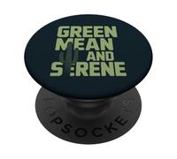 Cactus Collector Green Mean Serene Cactus PopSockets Adhesive PopGrip