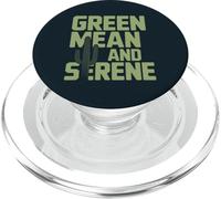 Cactus Collector Green Mean Serene Cactus PopSockets PopGrip for MagSafe