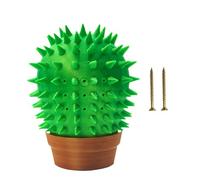 Cactus Corner Scratcher Grooming With Integrated Grooming Brush Wall Art For Hair Brush Living Space Multifunctional Cactus Cats Toy