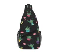 Cactus.. Crossbody Sling Bag Crossbody Shoulder Chest Bag Shoulder Strap Waist Fanny Pack Men Women