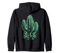 Cactus Desert Plant Southwestern Botanical Zip Hoodie