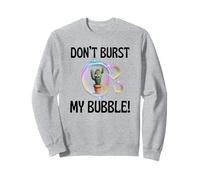Cactus Don’t Burst My Bubble Prickly Independent Solo Fun Sweatshirt