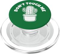 Cactus Don't Touch Me PopSockets PopGrip for MagSafe