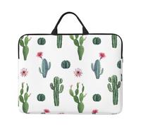 Cactus Flower Succulent Cacti, 14 Inch Laptop Sleeve, Notebook Bag Laptop Case Sleeve Briefcase with Handle