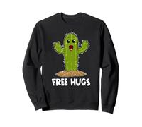 Cactus Hug Me Free Hugs Sweatshirt