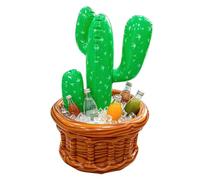Cactus Ice Bucket Blow Up Containers - Western Desert Party Cooler