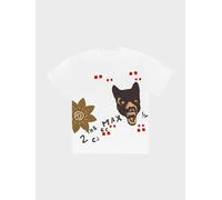 Cactus Jack by Travis Scott Wolf Tee White - Mens - XXL