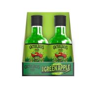 Cactus Jack Wicked Green Apple Miniatures, flavour sour schnapps liqueur made for shots, mixed alcoholic drinks and cocktails 8 x 50ml 15% ABV