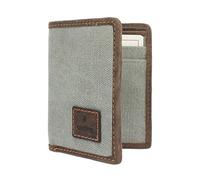 Cactus Mala Collection Compact Canvas Wallet with RFID Protection 633_81 Grey