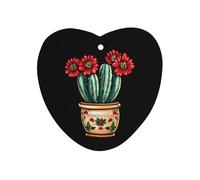 Cactus Plant Car Air Fresheners Scent Cards Love form