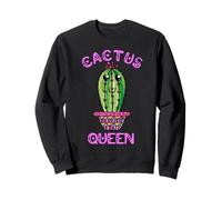 Cactus Queen Cactus Queen Cacti Flowers Girls Succulent Sweatshirt