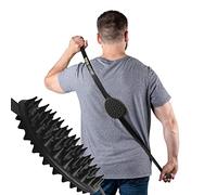 Cactus Scratcher Original Back Scratcher - 2-Sided Back Scratching Tool for Hard-to-Reach Area, Durable 45" Strap with Ball Handles for Towel Like Operation, Universal Gifts for Men and Women, Black