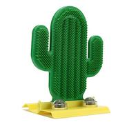 Cactus Shape Groomer Toy Grooming Teaser Massage Combs For Short Long Hair Cats Self-message Massager Toy Massaging Toy