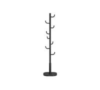 Cactus-Shaped Coat Rack, Black