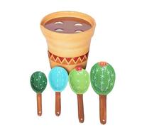 Cactus Spoon Set - Adorable Measuring Cups, Fun Kitchen Gadgets | Compact Spice Scoop Set, Ceramic Baking Utensils Gift, Measuring Spoons for Use d