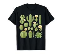 Cactus Succulent Cacti Lover Botanical Rustic Vintage Cactus T-Shirt