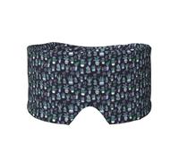 Cactus Succulent Plant Print Sleep Eye and Ear Muffs Adults Kids for Home Office and Travel Insomnia Relief
