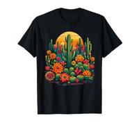 Cactus Succulent Plant Retro Cacti T-Shirt