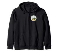 Cactus To Clouds California Zip Hoodie