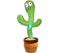 Cactus toy can talk, dance, sing and record, rocking plush toy, suitable for children's interactive games