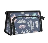 Cactus Travel Toiletry Bag for Women Men Girls Boys Tropical Succulent Cactus Multifunctional Makeup Pouch Bag Wash Toiletries Cosmetic Organizer Shower Bag