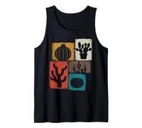 Cactus Vintage Collage Succulent Lover Gardener Tank Top