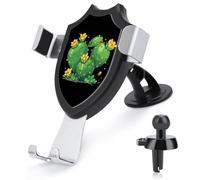 Cactus with Yellow Desert Flower Car Phone Holder Funny Phone Mount for Women Men
