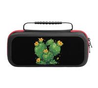 Cactus with Yellow Desert Flower Carry Case for Switch Hard Shell Protective Cover Pouch Travel Carrying with Handle