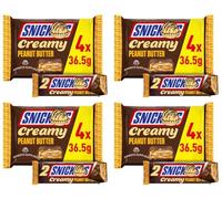 Cad Dairy Milk Bars Multipack Wispa, Caramel, Picnic, Boost, Flake, Fudge, Twirl, Starbar, Milk Chocolate Perfect for Sharing for Christmas & New Year (x4, Sneaker Creamy Peanut Butter 4 Pack)